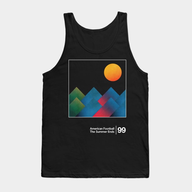 American Football / Minimal Style Graphic Artwork Tank Top by saudade